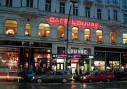 Photo actuelle du Café Louvre  : site Avant-Garde Prague