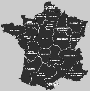 Cliquez sur la région désirée