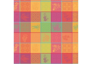 nappe Garnier-Thiebaut, Modèle Mille tutti frutti, coloris Smoothie