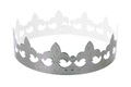 Couronne des rois argent&eacute;e
