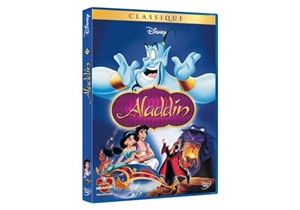 jacquette du DVD Aladdin
